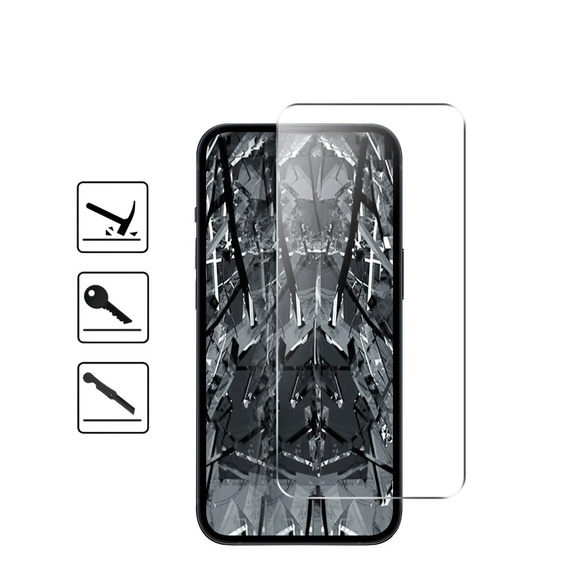 Edzett üveg 9H a Google Pixel 8A