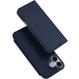 Dux Ducis tok iPhone 17, Skin Pro, pánttal, kártyafoglalattal, tengerészkék színben