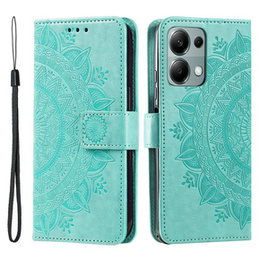 Pattintható tok a Xiaomi Redmi Note 13 Pro 4G / Xiaomi Redmi Note 14S / Xiaomi Poco M6 Pro 4G, Mandala, zöld