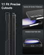 Tok Samsung Galaxy S24, ERBORD Full Kevlar, MagSafe-hoz, fekete