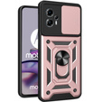 Telefontok a Motorola Moto G13 / G23, CamShield Slide, rózsaszín rose gold