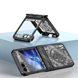 Tok Samsung Galaxy Z Flip7 FE / Z Flip6, Mechanical Legend, fekete