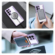 Dux Ducis Telefontok a Samsung Galaxy S25 Ultra, Skin X Pro, MagSafe, lila