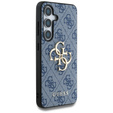 GUESS Telefontok a Samsung Galaxy S25, 4G Big Metal Logo, kék