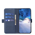Pattintható tok a Xiaomi Redmi Note 13 5G, BINFEN Wallet, kék