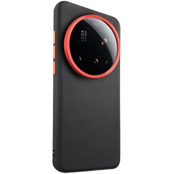 Bőr tok Xiaomi 15 Ultra, leather hybrid, fekete