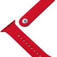 Pasek Silikonowy do Apple Watch 1/2/3/4/5/6/7/8/SE/ULTRA 42/44/45/49mm, Czarny
