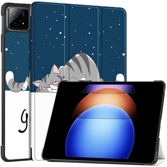 Tok Xiaomi Pad 6S Pro 12.4, Smartcase, cat