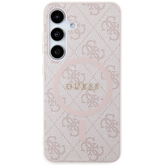 Guess HC MagSafe PU 4G Ring Classic Logo tok Samsung Galaxy S24-hez