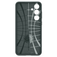 A Spigen tok Samsung Galaxy S24 FE, Liquid Air, zöld + 9H edzett üveghez