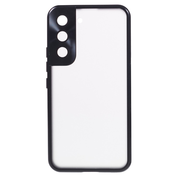 Tok Samsung Galaxy S21, Magnetic Dual Glass, fekete