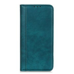 Telefontok a Xiaomi Redmi Note 9, Wallet Litchi Leather, zöld