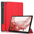 Tok Samsung Galaxy Tab S9 Plus, Smartcase tolltartóval, piros