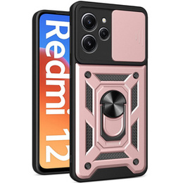 Telefontok a Xiaomi Redmi 12, CamShield Slide, rózsaszín rose gold
