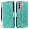 Pattintható tok a Samsung Galaxy A14 4G/5G, Mandala, zöld
