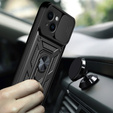 Telefontok a iPhone 14, CamShield Slide, fekete