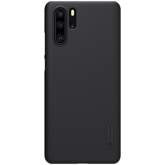 NILLKIN tok Huawei P30 Pro, Super Frosted Shield Case, fekete