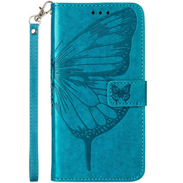 Pattintható tok a Realme 12 Pro 5G, Butterfly, kék