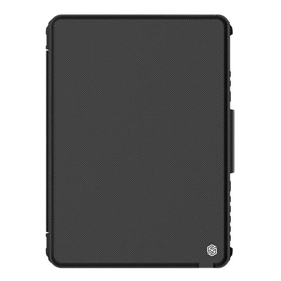 Tok + billentyűzet iPad 7/8/9 10.2 2019 / 2020 / 2021, NILLKIN Bumper Pen Slot, fekete