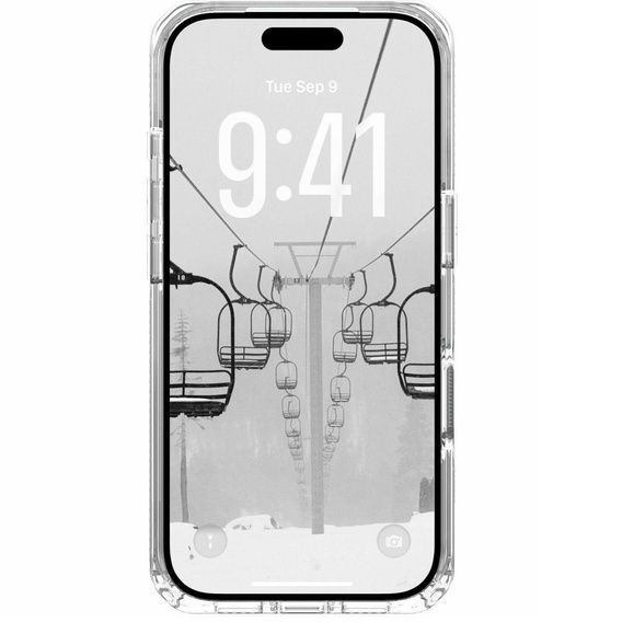 Urban Armor Gear tok iPhone 17 Pro Max készülékhez, Plyo MagSafe, jég/fehér