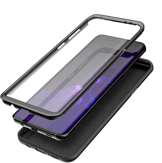 Telefontok a Samsung Galaxy S9+ Plus, Suritch Full Body, fekete