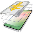 2x edzett üveg Samsung Galaxy S25 Edge, ERBORD Easy App Full Screen Protector