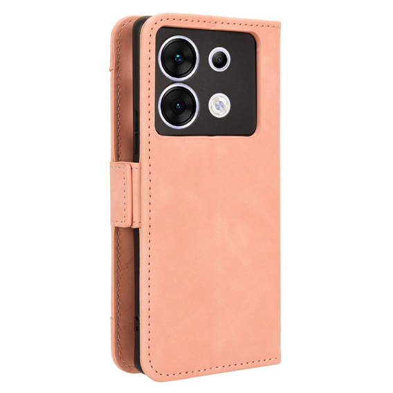 Pattintható tok a Infinix Zero 30 5G, Card Slot, rózsaszín