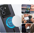Tok Motorola Edge 50 Neo / ThinkPhone 25-hoz, MagSafe, ERBORD Matt Case, fekete