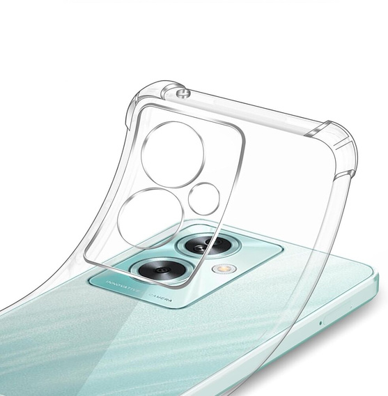 Tok Oppo A79 5G, Anti-Shock, átlátszó + üveg 9H