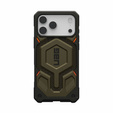 Urban Armor Gear tok iPhone 17 Pro Max, Monarch Pro Kevlar MagSafe, Kevlar Element Green, Kevlar zöld
