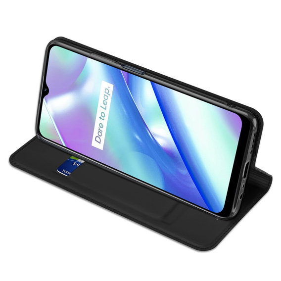 Dux Ducis Telefontok a Realme C33 4G, Skinpro, fekete