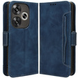 Pattintható tok a Xiaomi Poco F6, Card Slot, sötétkék