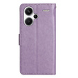 Pattintható tok a Xiaomi Redmi Note 13 Pro+, Butterfly, lila