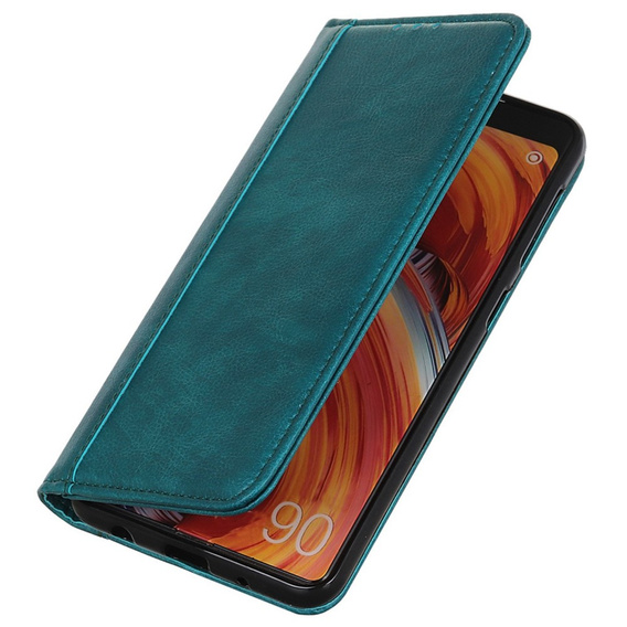 Telefontok a Xiaomi 13T / 13T Pro, Wallet Litchi Leather, zöld
