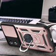 Telefontok a Motorola Moto E13, CamShield Slide, rózsaszín rose gold