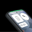 Tok Nothing Phone 3A Pro-hoz, MagSafe, ERBORD Matt Case, fekete