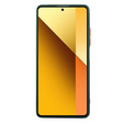 Szilikon tok Xiaomi Redmi Note 13 5G, kamera védelemmel, átlátszó / zöld + edzett üveg 9H