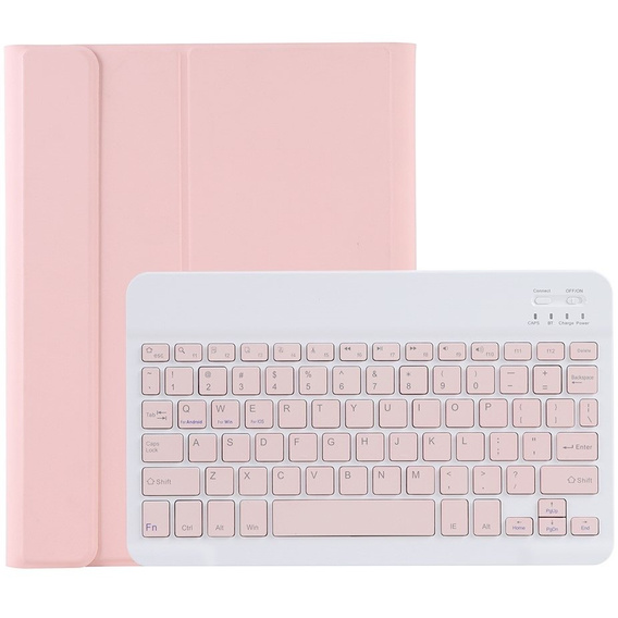Tok + billentyűzet Lenovo Tab P11 J606F / P11 5G J607Z, rózsaszín rose gold