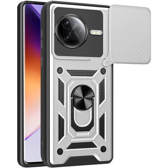 Telefontok a Xiaomi Poco F7 Pro, CamShield Slide, ezüst