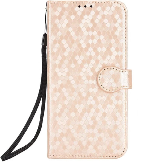 Flap tok Xiaomi Redmi A5, Wallet Rhombus, rózsaszín