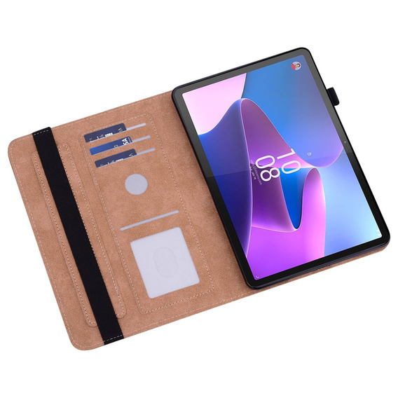 Tok Lenovo Tab P11 Pro Gen 2 TB132FU TB132XU 11.2", Classic, tolltartóval, zöld