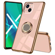 Telefontok a iPhone 14 Plus, Electro Ring, világos rózsaszín