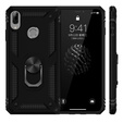 Páncélozott telefontok a Huawei P20 Lite, Nox Case Ring, fekete