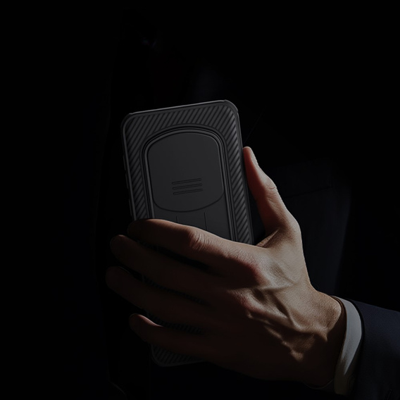 Tok Honor Magic 7 Pro, páncélozott Nillkin, CamShield Pro, fekete