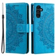 Pattintható tok a Samsung Galaxy A55 5G, Mandala Flower, zöld