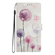 Pattintható tok a Samsung Galaxy A35 5G, Wallet, Dandelion