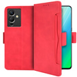 Pattintható tok a Infinix Note 12 5G, Card Slot, piros