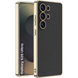Telefontok a Samsung Galaxy S25 Ultra, GKK Leather, fekete