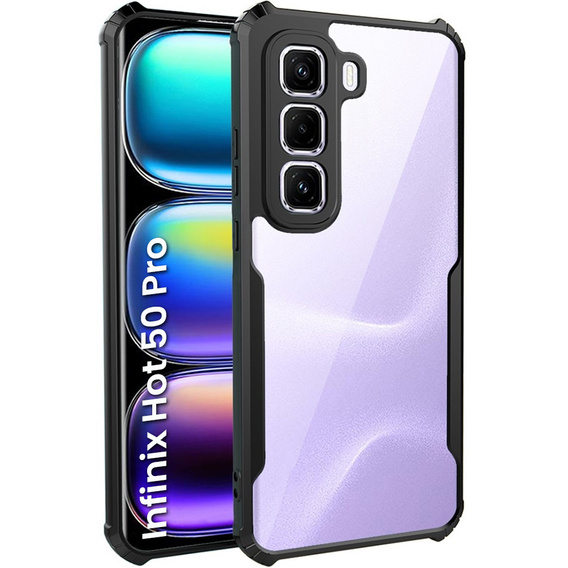 Telefontok a Infinix Hot 50 Pro 4G, AntiDrop Hybrid, fekete
