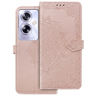 Pattintható tok a Oppo A79 5G, Mandala, rózsaszín rose gold